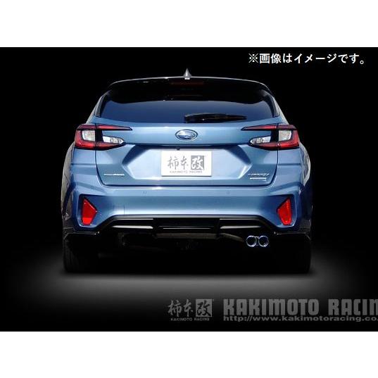 【インプレッサ WRX】 柿本マフラー　リアピースのみ 柿本改 個人宅発送可能 柿本 マフラー Class KR SUBARU スバル