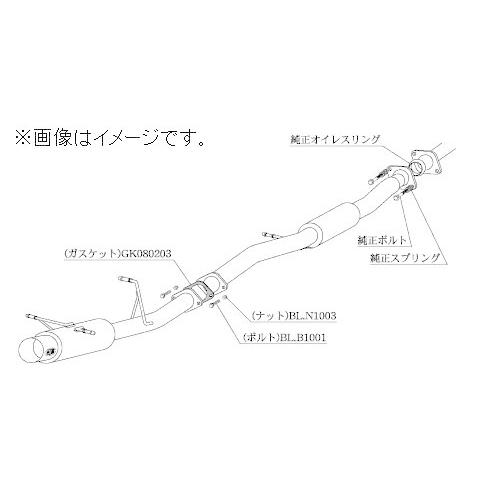 柿本改 自動車関連業者直送限定 柿本 マフラー HYPER FULLMEGA N1+Rev