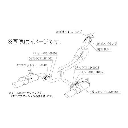 柿本改 自動車関連業者直送限定 柿本 マフラー Class KR Dualセンター