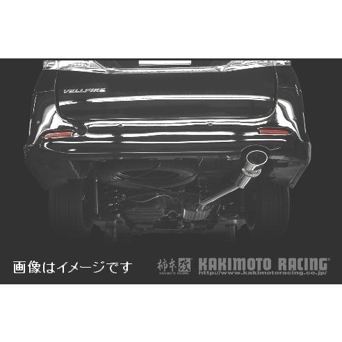 20アルファード、20ヴェルファイア 柿本改　KRnoble Ellisse アルファード20系(S/SRグレード)用マフラー・KRnoble Ellisse