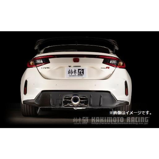 美品FL1 シビック　柿本マフラー 柿本_改]6BA-FL1 シビック_2WD(L15C / 1.5 Turbo_R03/9〜)用
