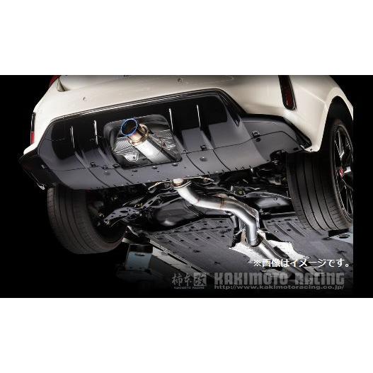 シビックfk7 柿本改GT1.0Z リアピースマフラー 柿本改 柿本 改 マフラー GT1.0Z Racing 競技専用品 シビック