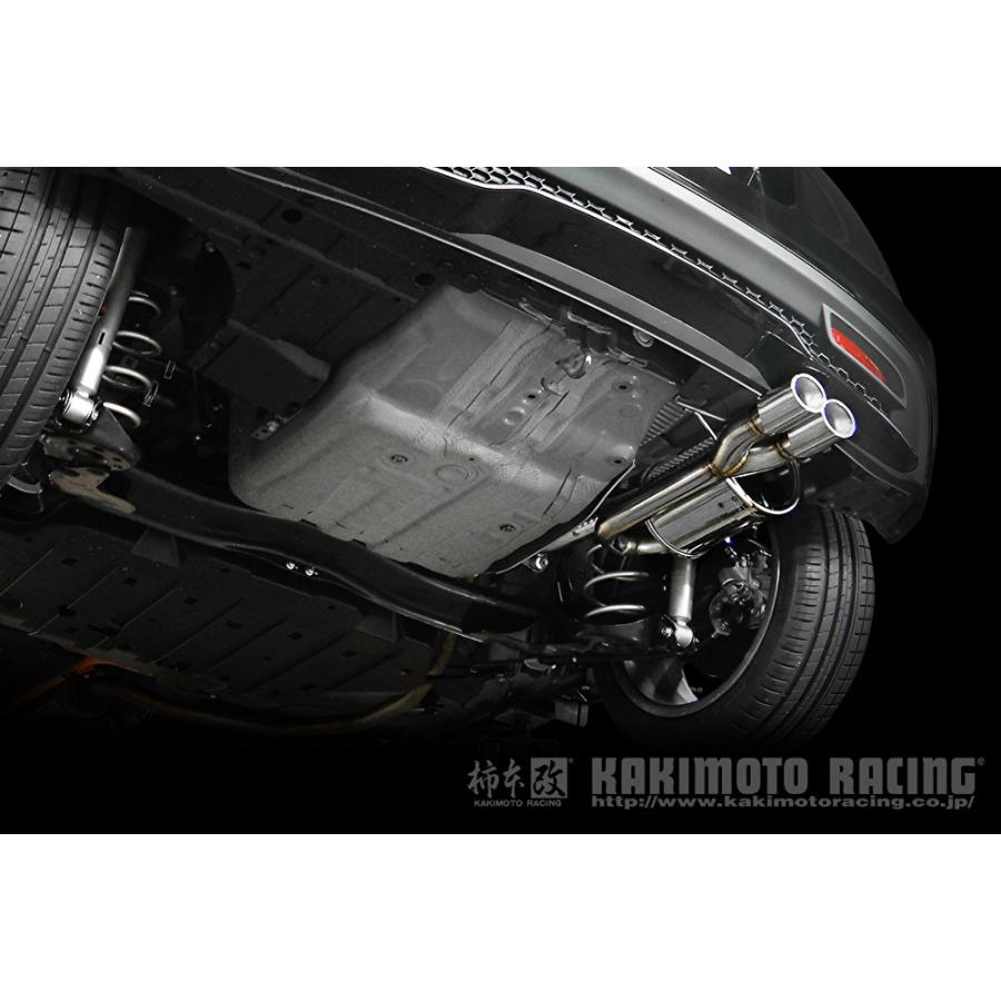 柿本改 個人宅発送可能 柿本 マフラー KRnoble Ellisse ブラックダイヤ 