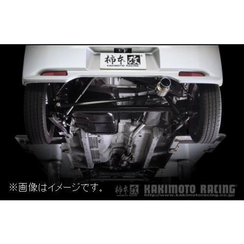 柿本改 個人宅発送可能 柿本 マフラー GTbox 06&S NISSAN 日産 デイズ