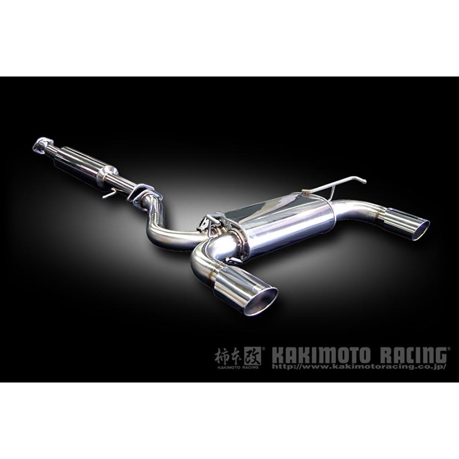 個人宅発送可能 柿本 マフラー KRnoble Ellisse クリスタル 日産 スカイライン クーペ CKV36 VQ37VHR 2WD 2008/12〜 (N51382A)の画像