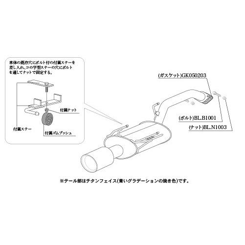 柿本改 個人宅発送可能 柿本 マフラー Class KR NISSAN 日産 ノート