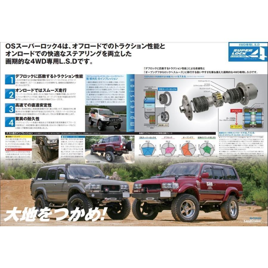 ランドクルーザー OS技研 LSD OS SUPER LOCK4 スーパーロック4 J60系