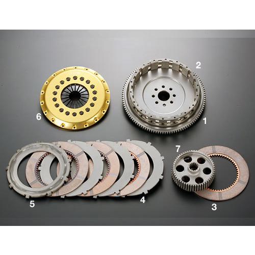 OS技研 Rシリーズ フォースプレート クラッチ R4C用 オーバーホールキット O/H Bセット スカイライン GT-R BNR32 RB26DETT 89/08-