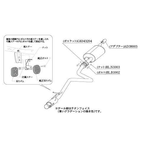柿本改 個人宅発送可能 柿本 マフラー GTbox 06&S SUZUKI スズキ