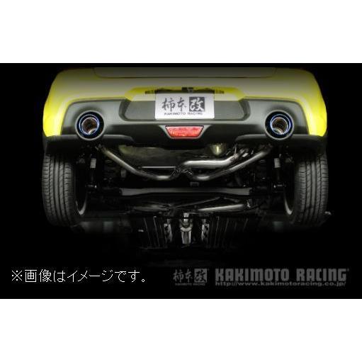 柿本改 個人宅発送可能 柿本 マフラー Class KR チタンフェイステール