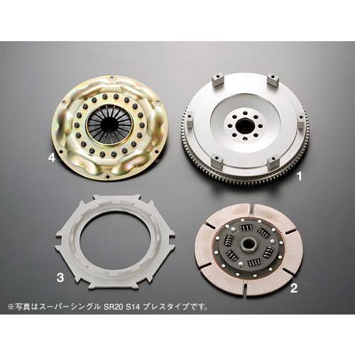 OS技研 スーパーシングル クラッチ プレスカバータイプ オーバーホールキット O/H Bセット マツダ ロードスター NA6CE NA8C B6 BP8