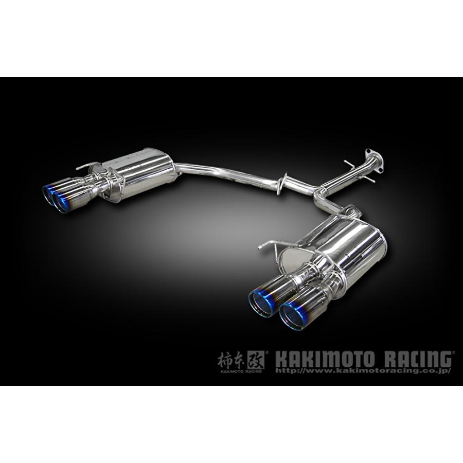 マークX 130系 柿本改 2本出しマフラー Class KR 製品情報：Class KR ['10加速騒音規制対応モデル] T713122