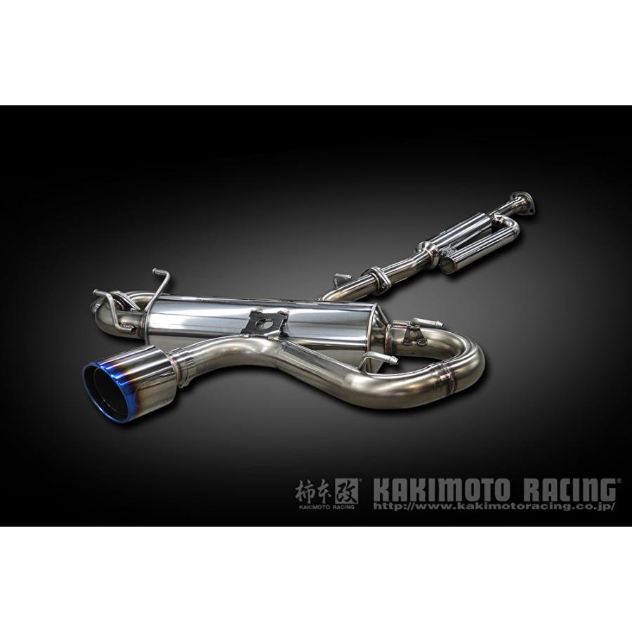 柿本改 個人宅発送可能 柿本 マフラー Class KR チタンフェイステール