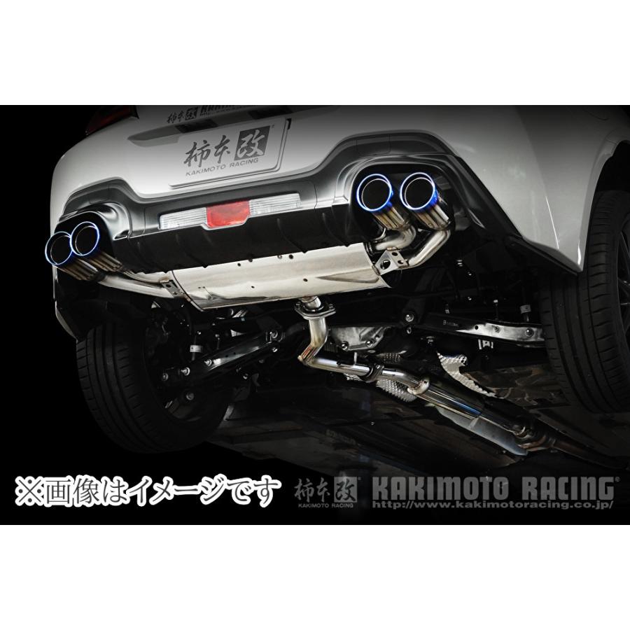 柿本改 個人宅発送可能 柿本 マフラー Class KR GRバンパー