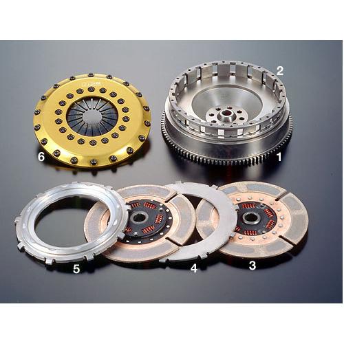 RB25 30AミッションOS技研ツインプレートクラッチ OS技研 ツインプレート クラッチ TRシリーズ TR2CD 用 オーバーホール