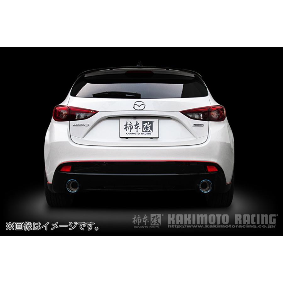 柿本改 個人宅発送可能 柿本 マフラー Class KR MAZDA マツダ アクセラ