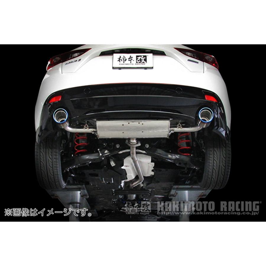 柿本改 個人宅発送可能 柿本 マフラー Class KR MAZDA マツダ アクセラ