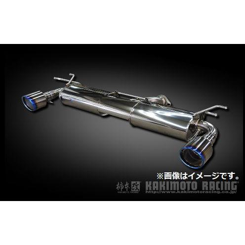 柿本改 個人宅発送可能 柿本 マフラー Class KR チタンフェイステール 