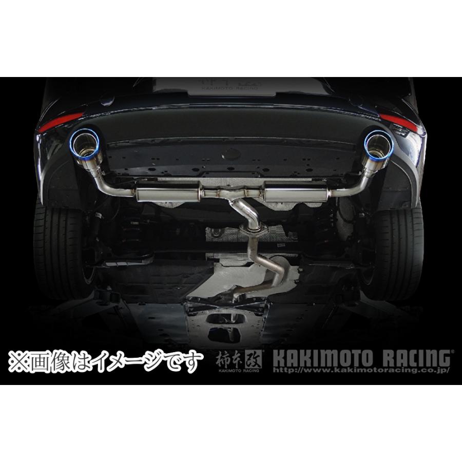 マチ MAZDA3 柿本マフラー チタンフェイステイル 柿本改 個人宅発送可能 柿本 マフラー Class KR チタンフェイステール