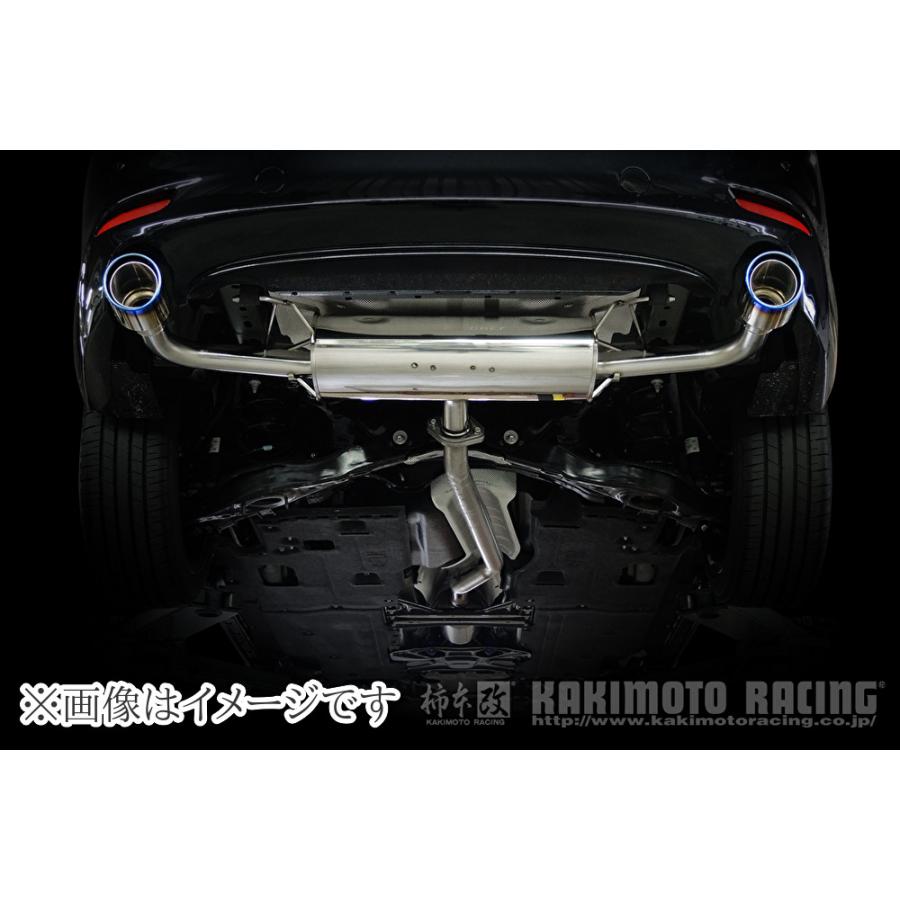 柿本改 個人宅発送可能 柿本 マフラー Class KR チタンフェイステール 