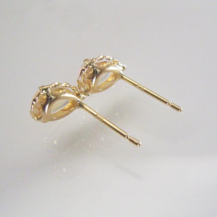 ヴィーナスジュエリー オパール ピアス 18k 計0.40カラット 18金 K18