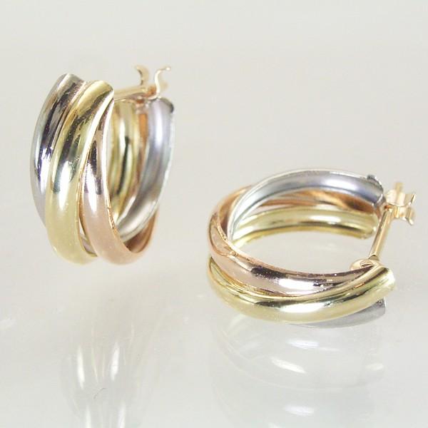ヴィーナスジュエリー ピアス アクセサリー トリニティ k18 K18 18金