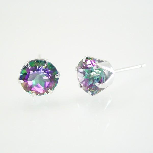 ミスティック トパーズ ピアス K18wg 2営業日前後の発送予定 ヴィーナス ジュエリー 通販 Paypayモール