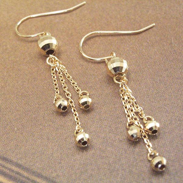 ヴィーナスジュエリー ピアス アクセサリー k18 18金 ゴールド 揺れる