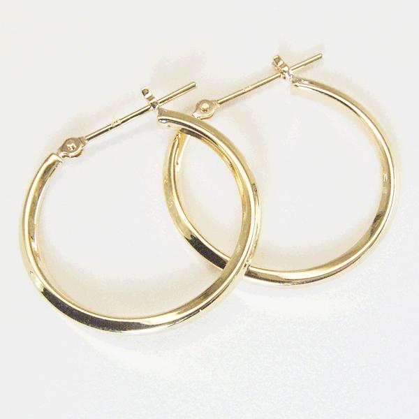 ヴィーナスジュエリー ピアス フープピアス アクセサリー 18金 k18 K18