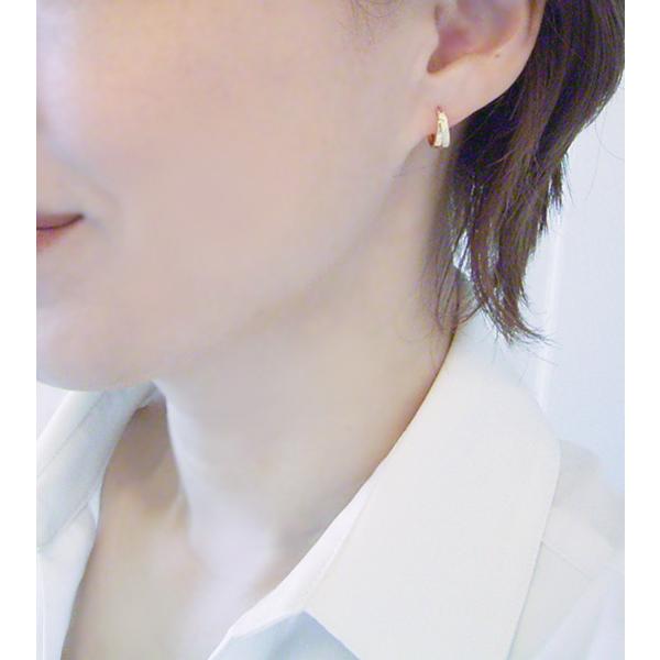 ピアス アクセサリー k18 K18 18金 フープピアス ゴールド 地金 5月20日前後の発送予定｜venusjewelry｜06