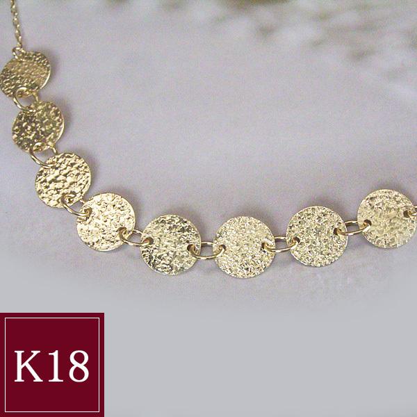 ネックレス k18 18金 K18 チェーン アクセサリー プレゼント レディース 地金 2営業日前後の発送予定