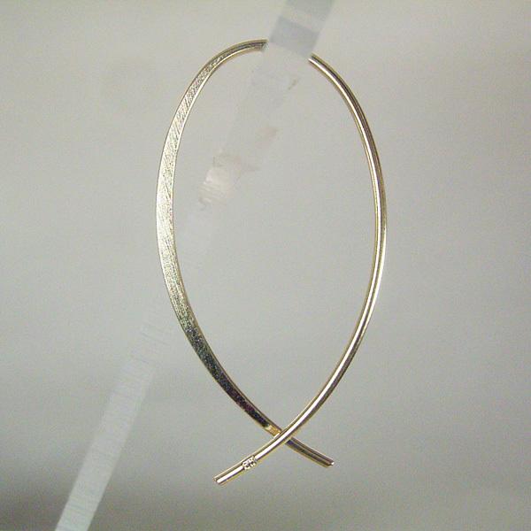 ピアス 18金 フープ アクセサリー k18 K18 フックピアス ゴールド 地金 2営業日前後の発送予定 | ヴィーナスジュエリー | 03