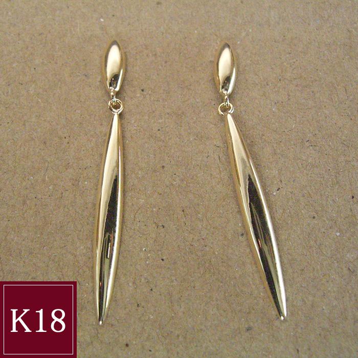 ヴィーナスジュエリー ピアス 18金 揺れる 雫 アクセサリー k18 K18