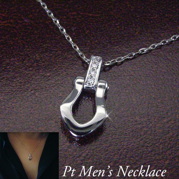 ネックレスダイヤモンド ホースシュー 馬の蹄 幸運