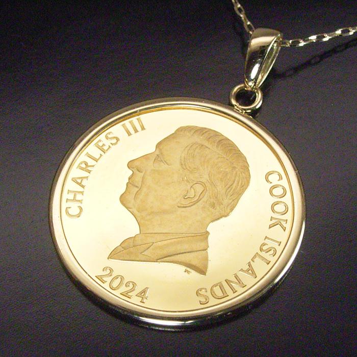 ヴィーナスジュエリー 2024年限定品 純金 コインネックレス 金貨 ヴィーナスジュエリー 2024年限定品 純金 コインネックレス 金貨