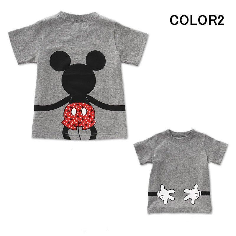 正規店仕入れの 親子ペアルック Tシャツ 親子ペア ミッキー柄 ディズニー 半袖 トップス 親子お揃い 兄弟お 春夏 パパ ママ キッズ 子供服 男女兼用 カジュアル 親子服 おしゃれ Aynaelda Com