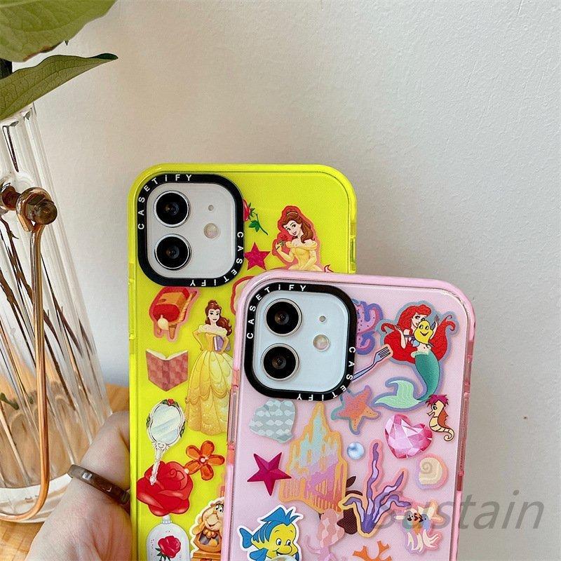 スマホケース Casetify ディズニープリンセス 透明ケース シンデレラ かわいい コラボ Iphone12 アイフォンケース Iphone13 Promax 人気の定番 Pro Ins Iphone11