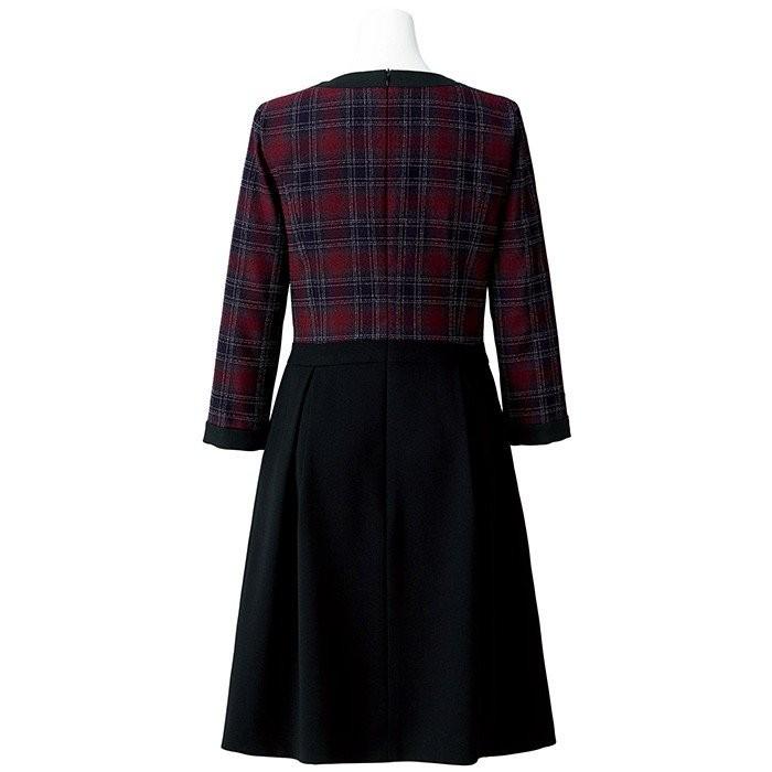 正規販売店 ボンマックス Bonmax Chanter Lo5104 33 ワンピース レッド 5 19号 春夏 秋冬 レディス オフィスウェア 事務服 上質で快適 Toscelikspecialsteel Com