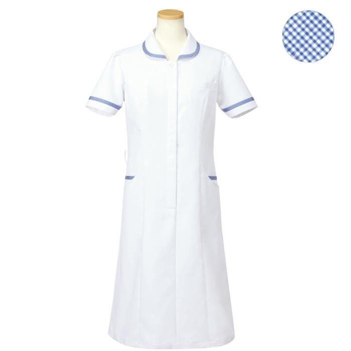 ヤギコーポレーション 半袖ナースワンピース レディース ブルー S 4l R4745 11 白衣 医療 衛生 作業着 服 メディカルウェア ナース服 おしゃれ かわいい ベルデクセルメディカル Yahoo 店 通販 Yahoo ショッピング