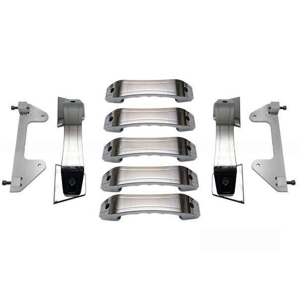 卸直営 インテリア グラブハンドル アシストグリップ ラインタイプ 7pc