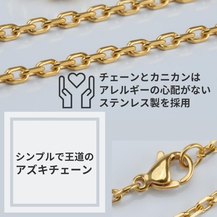 メンズネックレス フィッシュフック 24K ゴールドコーティング