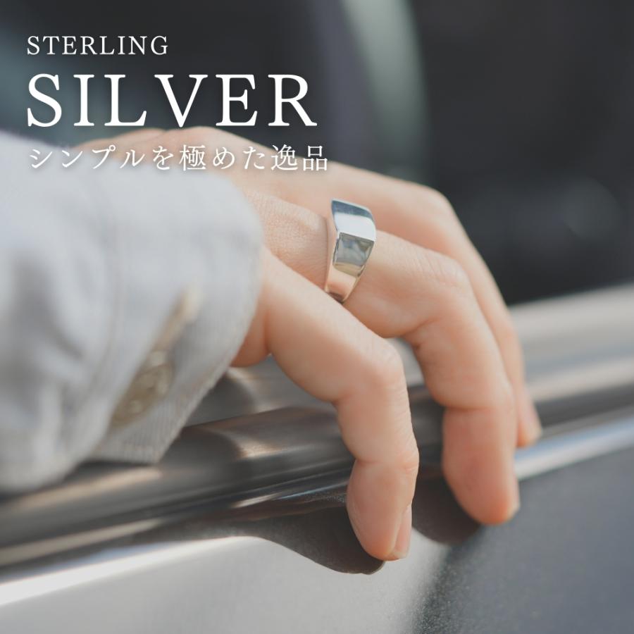 印台 リング メンズ シルバー 925 指輪 シグネットリング 人気 スターリングシルバー シルバーリング レディース シルバーアクセサリー メンズ指輪 メンズリング_2