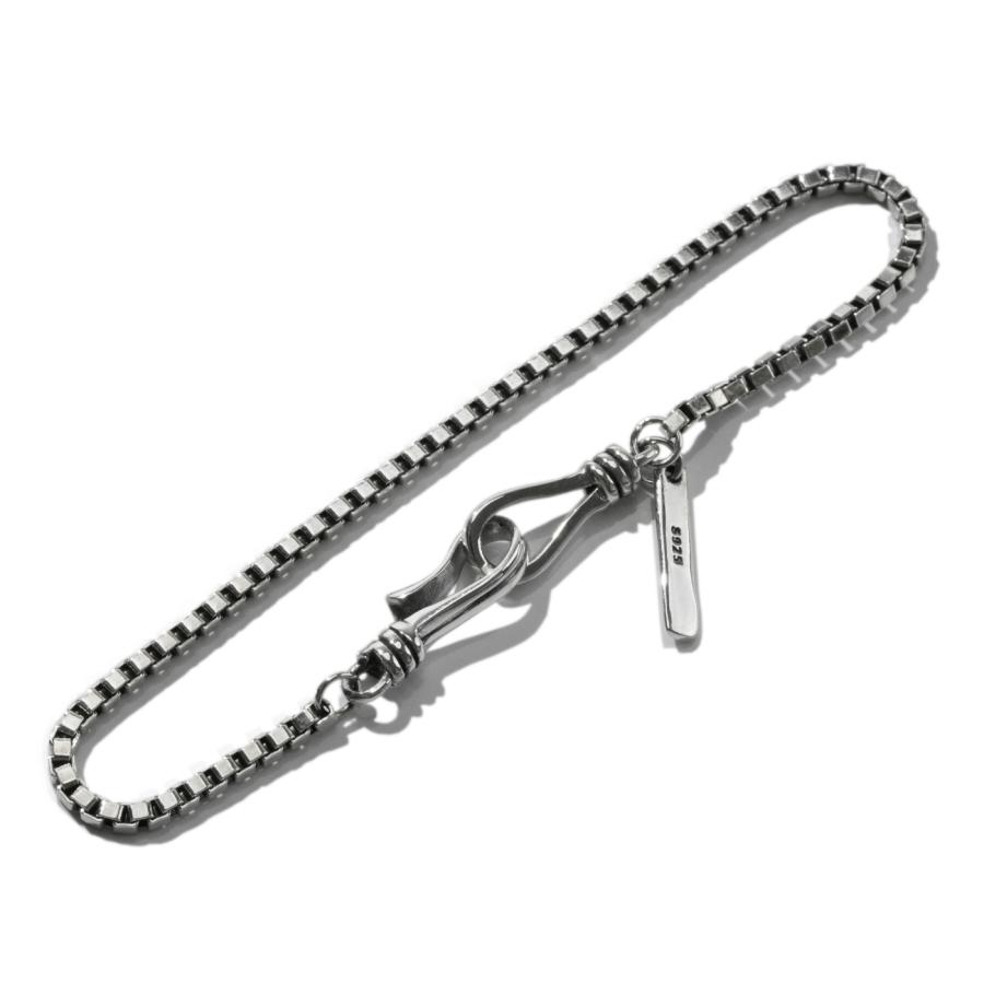シルバー925 ブレスレット メンズ レディース フィッシュフック