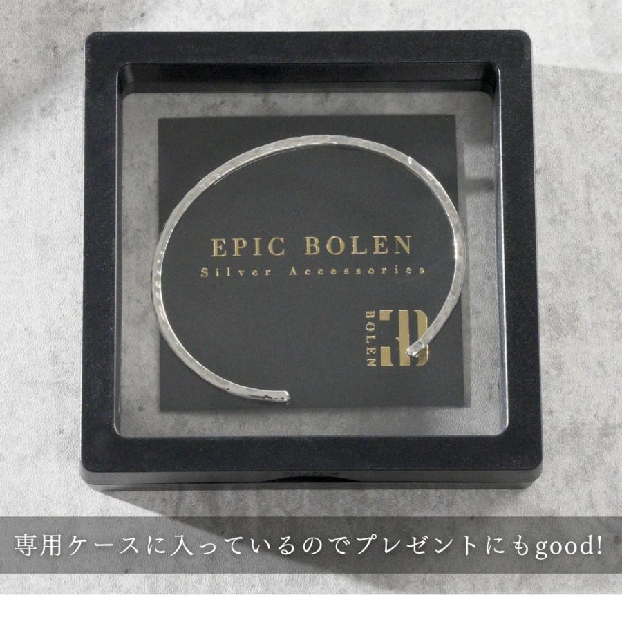 シルバー バングル 槌目 ブレスレット サイズ調整可能 シルバー925 シンプル 細幅 槌目 細め メンズ レディース シルバー925 フリーサイズ サイズ 調整 可能の画像