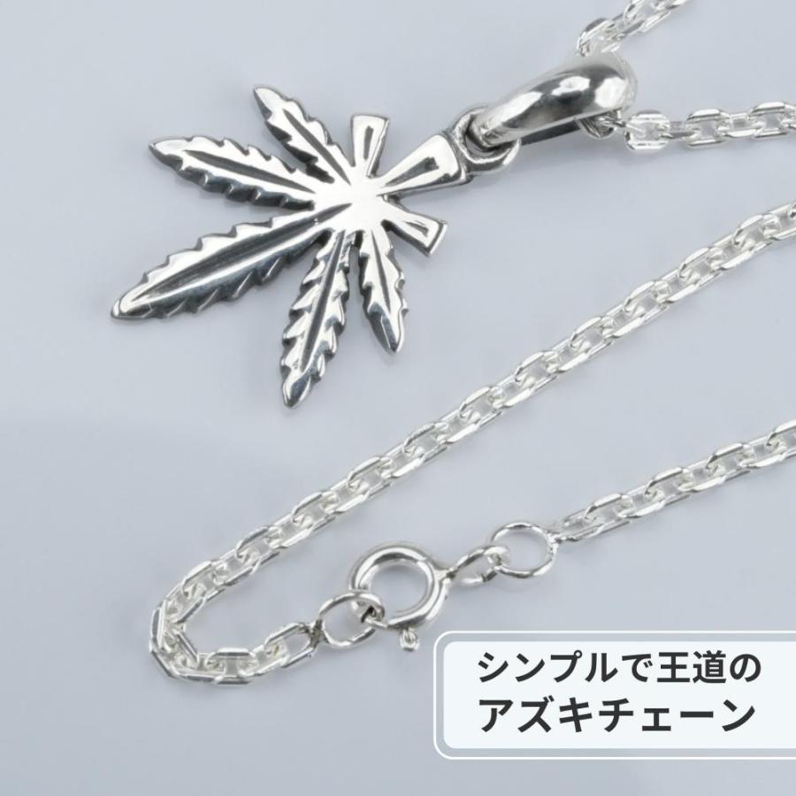 マリファナ ネックレス シルバー 925 シルバーネックレス 45 マリファナ ネックレス シルバー 925 シルバーネックレス 45