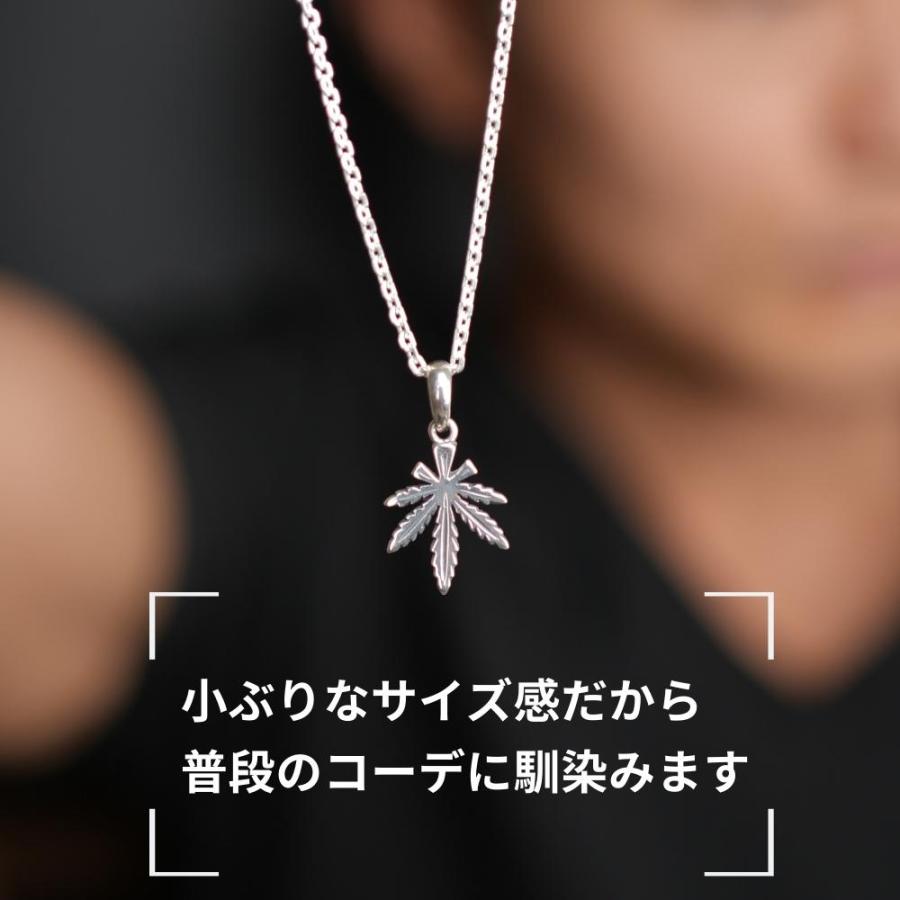 マリファナ ネックレス シルバー 925 シルバーネックレス 45 マリファナ ネックレス シルバー 925 シルバーネックレス 45