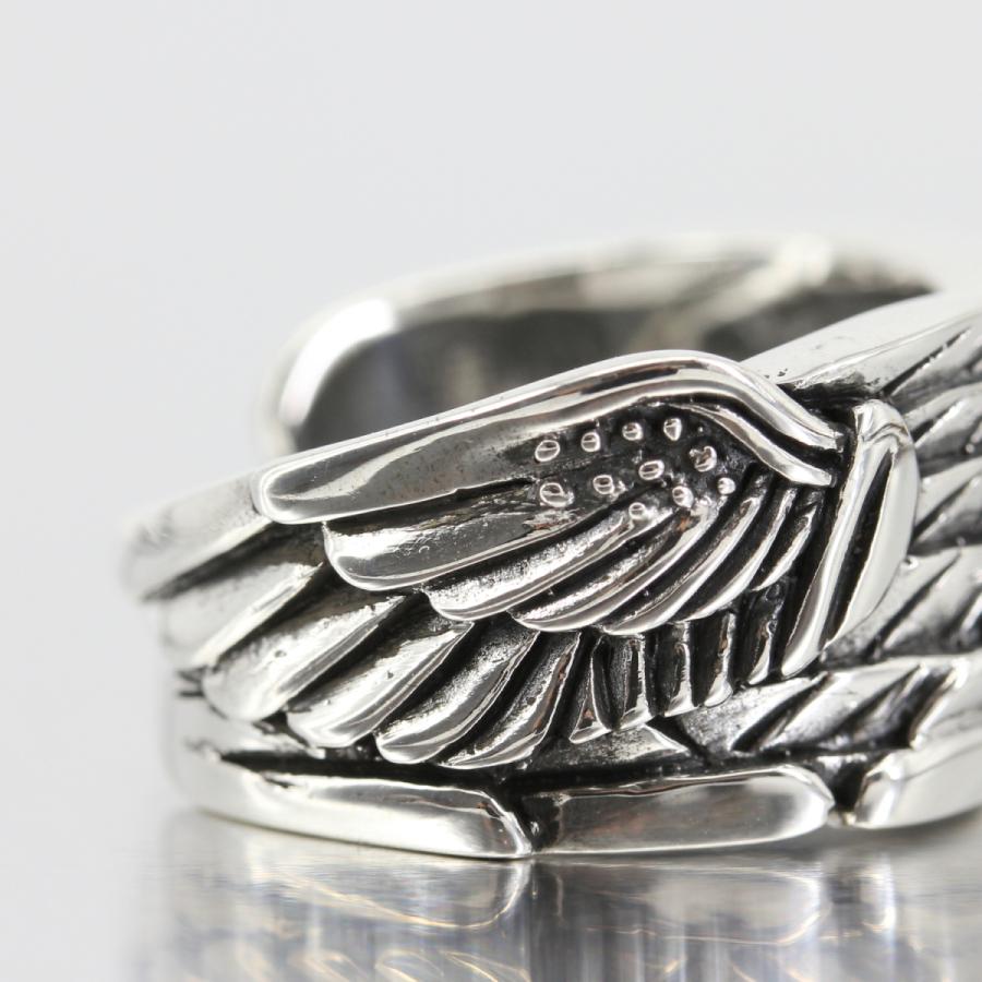 イーグルリング　フェザー　silver925 リング シルバー 925 シンプル イーグル フェザー 指輪 オシャレ