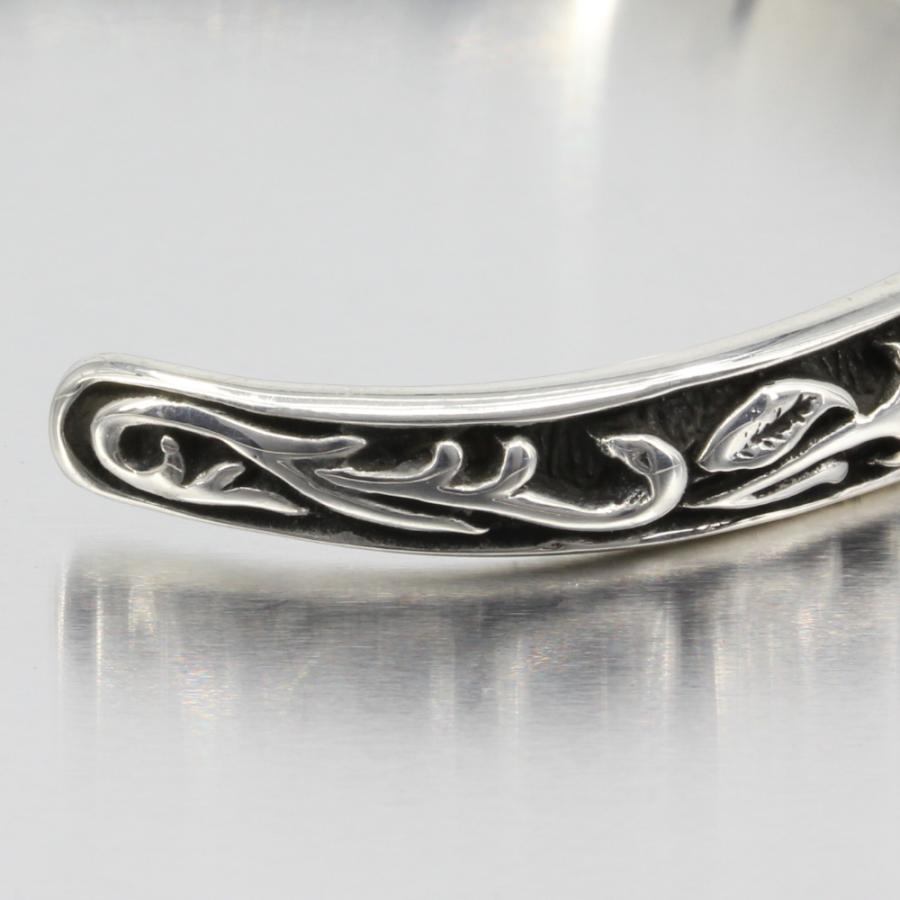 本物 Silver925 バングル ブレスレット  アラベスク 唐草 純銀 男女 唐草 アラベスク ブレスレット バングル シルバー925 : diosbras