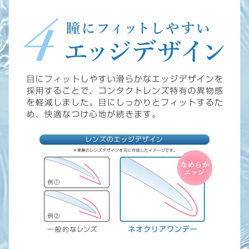 ネオクリアワンデー ワンデー コンタクトレンズ 1day クリアコンタクト ソフトコンタクトレンズ 30枚｜verita1day｜06