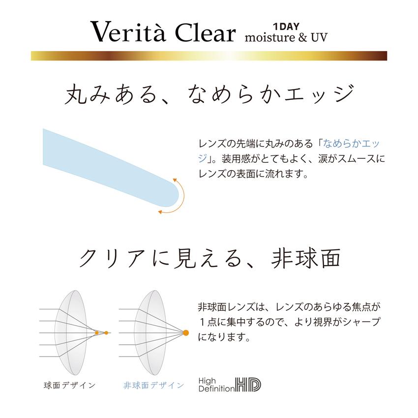 コンタクトレンズ ヴェリタクリア ワンデー 30枚入 コンタクトワンデー ソフトコンタクトレンズ コンタクト クリアコンタクト 1day Veritaclear7 ヴェリタ公式ショップヤフー店 通販 Yahoo ショッピング